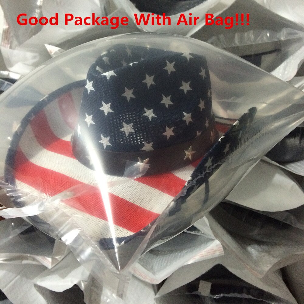 Cowboy Hat 100% Handmade Summer Straw Women Men Western Sombrero Hombre Sun Cowboy Cap Beach Sun Hat With Good Package