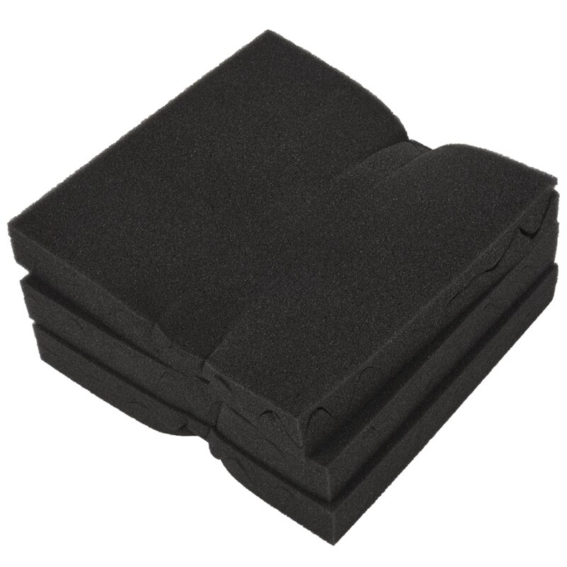 6pcs 30X30X4CM Soundproofing Acoustic Foam Tiles Noise Sound-Absorbing