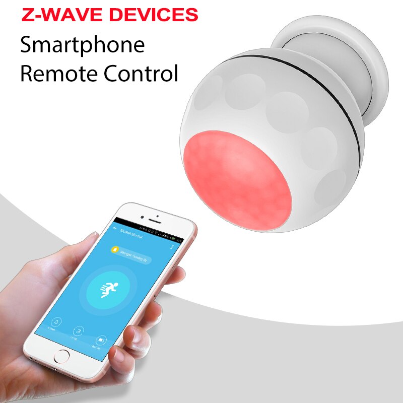 Z-wave Plus PIR Smart Motion Infrared Temperature Sensor Home Automatic Alarm Compatible With Alexa Google Home Smart Home