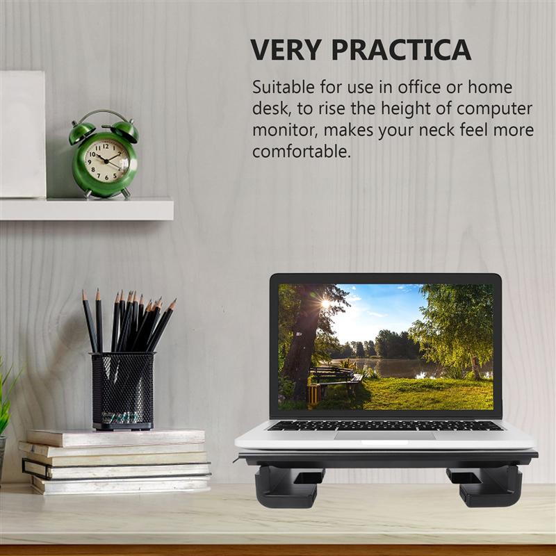 Smart Base Plastic Computer Laptop Base Stand with USB 2.0 Port Hogard
