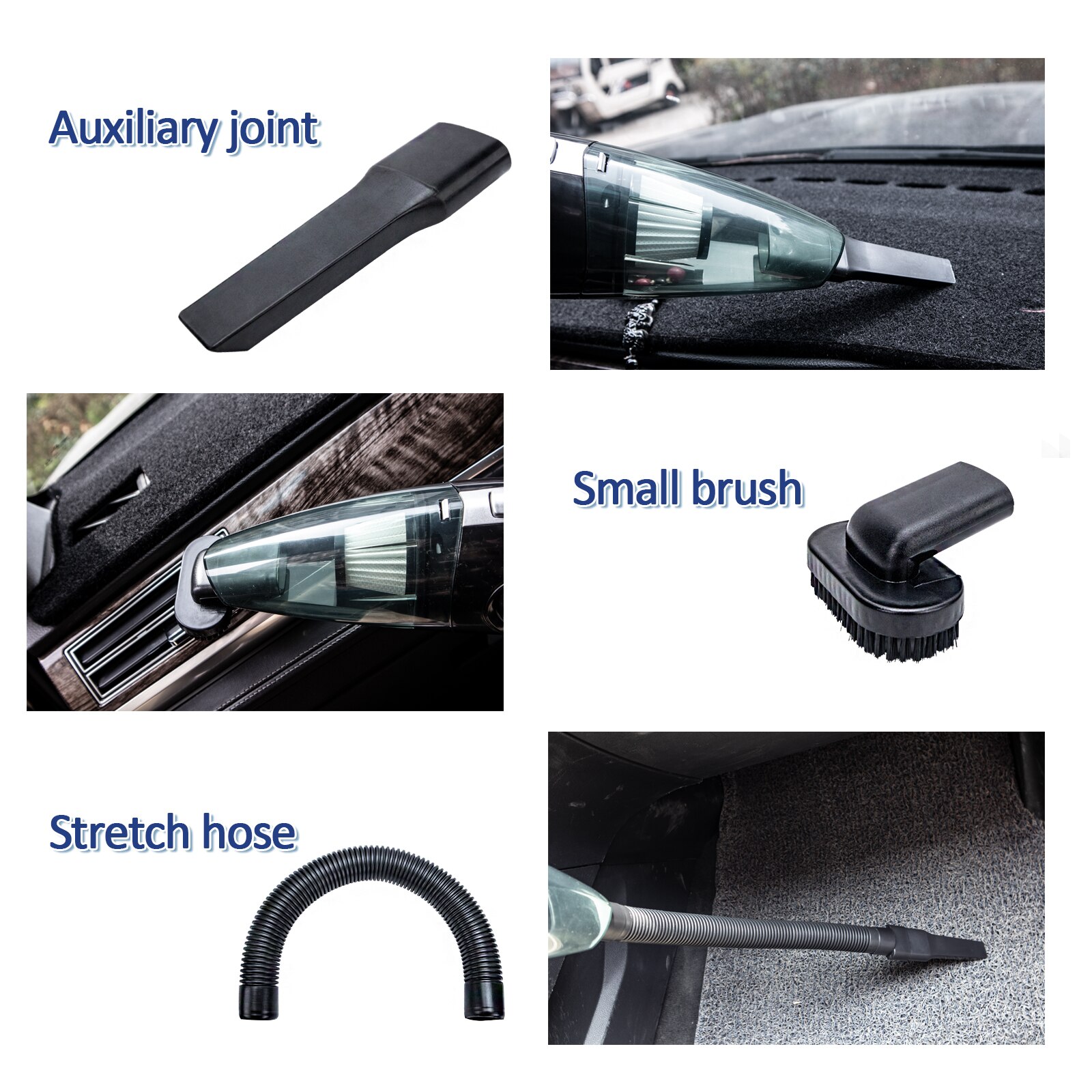 Wireless Car Vacuum Cleaner Handhold Powerful Car Cleaner Quick Chargeable Home Vacuum Cleaner