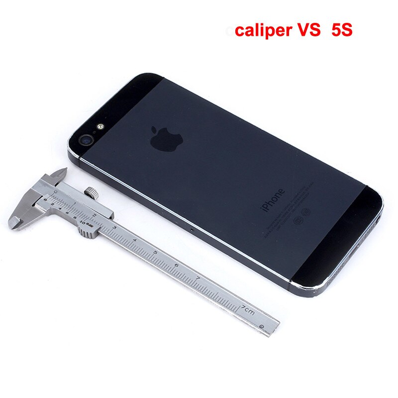 Mini Vernier Caliper 70mm Stainless steel Hardened Metric Machinist vernier caliper thickness gauge 0-70mm