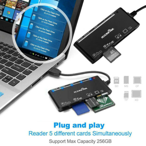 Alle-in-1 USB 3.0 Compact Flash Multi Memory Card Reader CF Adapter MicroSD XD