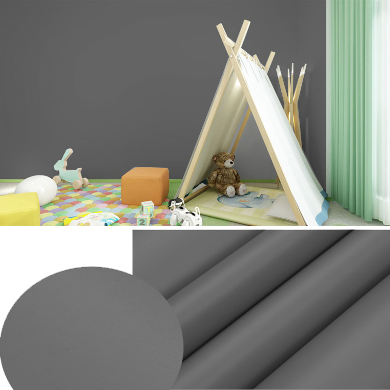 60CM*5M Solid Matte PVC Vinyl Self Adhesive Wallpaper Sticker For Walls DIY Waterproof Wall Sticker Home Decor Films PVC Sticker: Red / 10m X 60cm