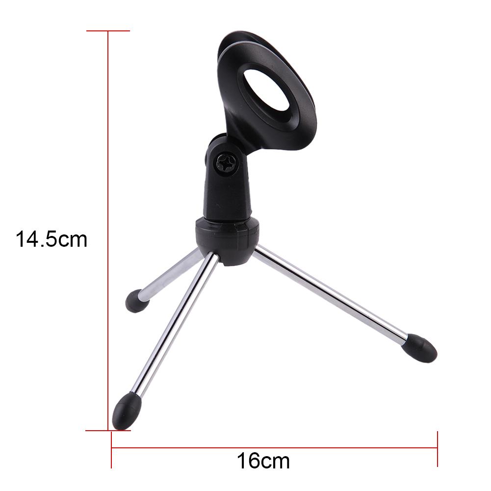 Mikrofonständer, tischstativ, tragbar, höhenverstellbar, mikrofonhalterung, mikrofonklemme, faltbar, für podcasts und gesang