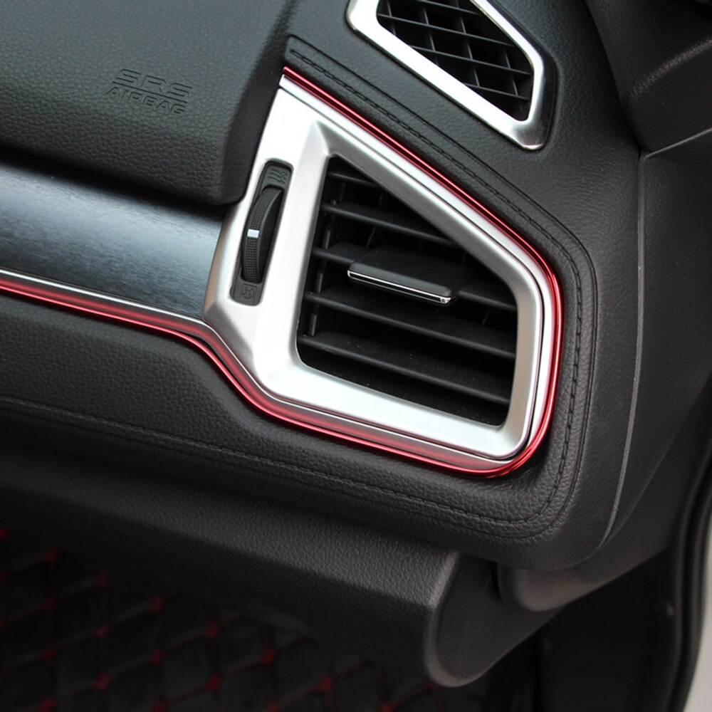 Bande extérieure de voiture Flexible, 5m, accessoires de décoration universels