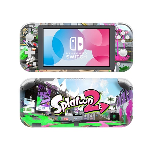 Splatoon 2 Skin Sticker Decal For Nintendo Switch Lite Console & Controller Protector Joy-con Nintend Switch Lite Skin Sticker: YSNSL0193