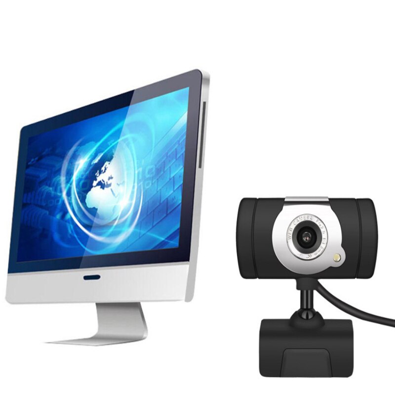 Usb 2.0 Webcam 720P/1080P Hd Camera Webcam Met Microfoon Microfoon Voor Computer Pc Laptop Notebook kan De Hoek