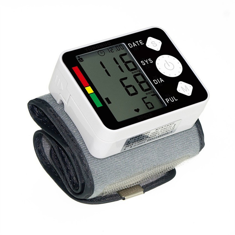 Automatische Digitale Bloeddrukmeter Pols Manchet brazo Bloeddrukmeter medidor Indicador de Meten brazalete Apparaat Huishoudelijke Monitor
