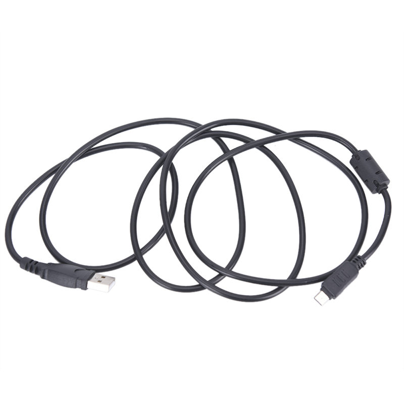 1pc 12 Pin cámara USB Cable de datos Cable para Olympus E330 E-410 E-510 CB-USB5 CB-USB6 SZ-10 SZ-30