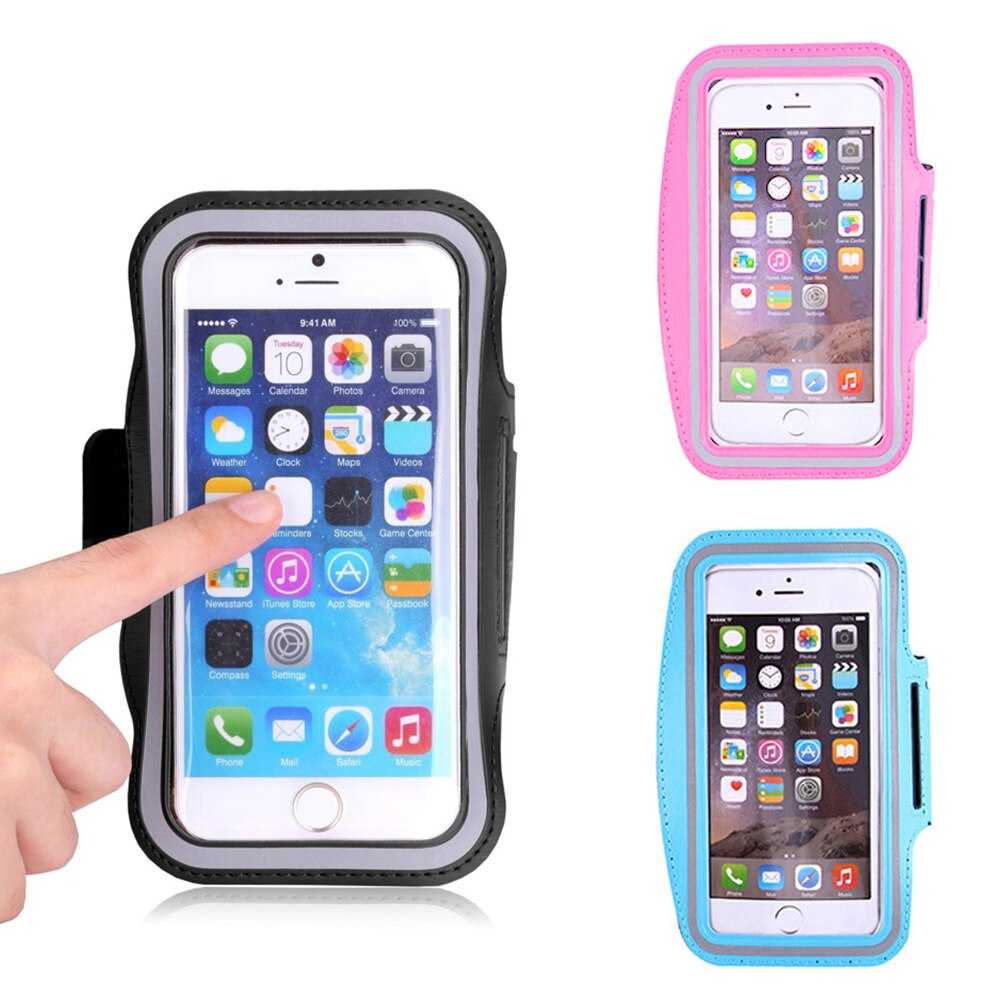 Armband voor huawei  p10 lite 5.2 " outdoor sport hardloop telefoon armband hoes houder etui voor huawei  p10 lite telefoon bij de hand