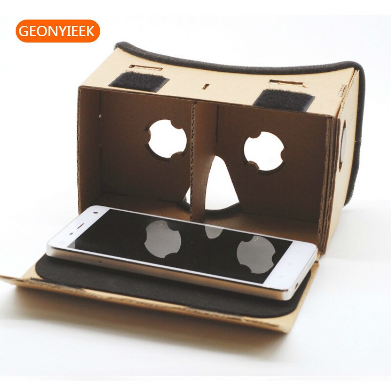 Virtual Reality Bril Google Kartonnen Bril 3D Bril Films Voor Iphone 5 6 7 Smartphones Vr Headset Voor Xiaomi