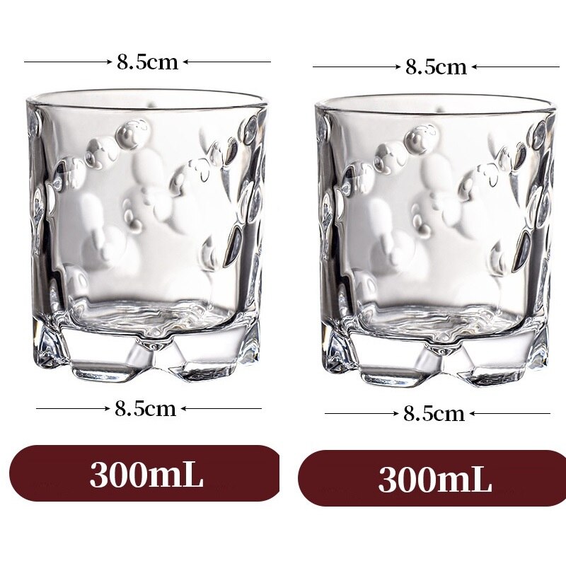 2/4PCS Rotating Whiskey Glass Old Fashioned Glass For Drinking Bourbon Scotch Cocktails Whisky Shake Cup Personality: 2pcs A