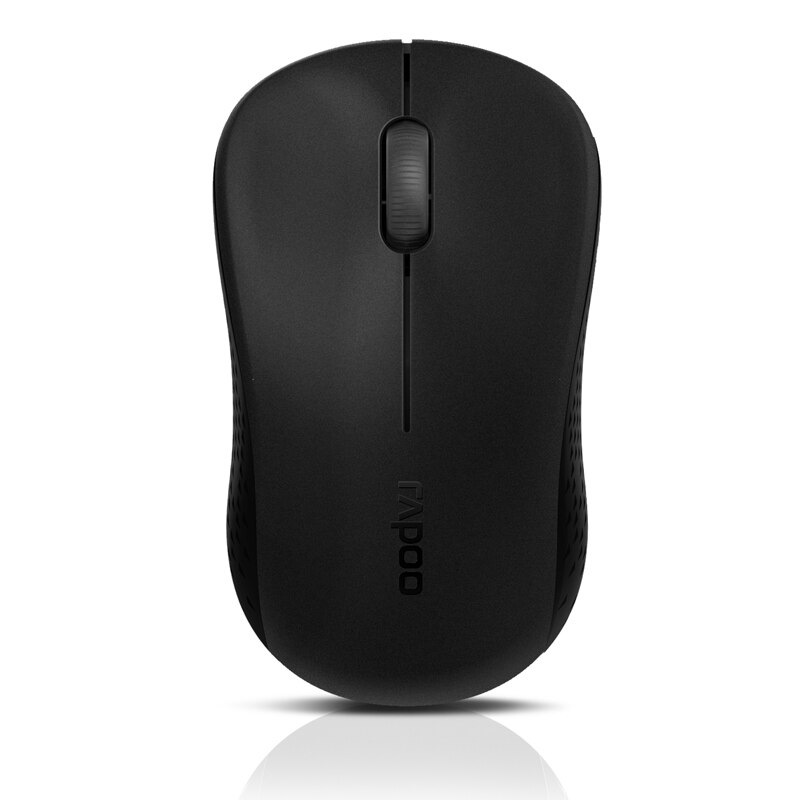 Rapoo – commutateur de souris sans fil M160G multi, silencieux, 3 appareils avec 1300DPI, Bluetooth 3.0/4.0 RF 2.4GHz, pour ordinateur portable,: Black