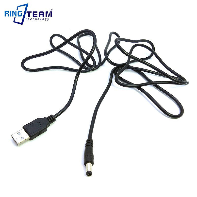 Cabo conector de potência, 2m dc 5v 5.5x2.5 / 5.5*2.1mm para video ink gt1 roteadores de televisão câmeras digitais e outros dispositivos