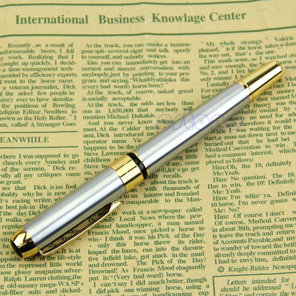 Chic Jinhao 250 Vulpen Gouden En Zilveren M Nib