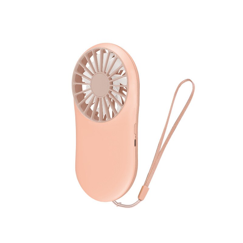 Usb Pocket Stille Kleine Ventilator Draagbare Handheld Fan Luchtzuivering Draagbare Mini Ventilator Opladen Usb Fan: Pink