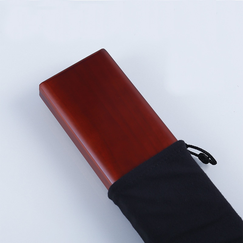 Caja de madera de para flotadores de pesca, aparejos de accesorios de pesca, 55x9cm