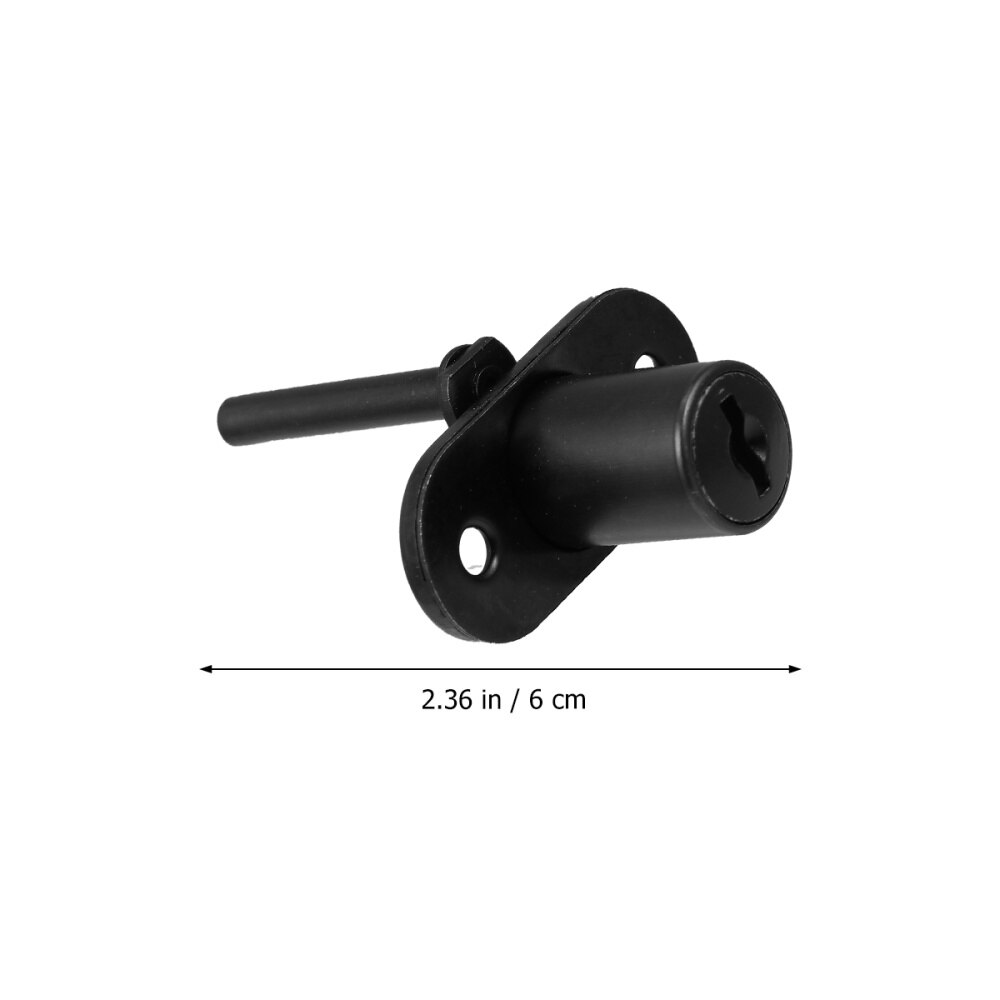 2 Pcs Office Desk Lock Central Lock Office Furniture Drawer Lock Cabinet Locker