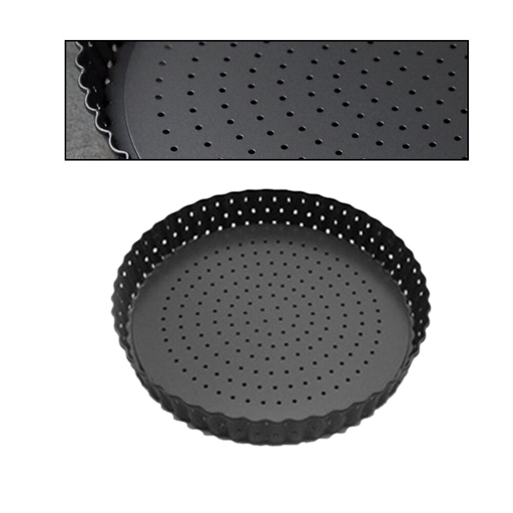 5/8/9 Inch Pizza Pans for Oven Removable Bottom Non-Stick Pizza Baking Tray with Holes Bakeware Baking Tool Kitchen Accessories