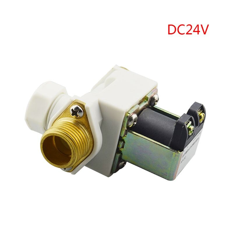 Dc12v/dc24v/ac220v vand luft n/c normalt lukket åben trykventil elektrisk magnetventil f