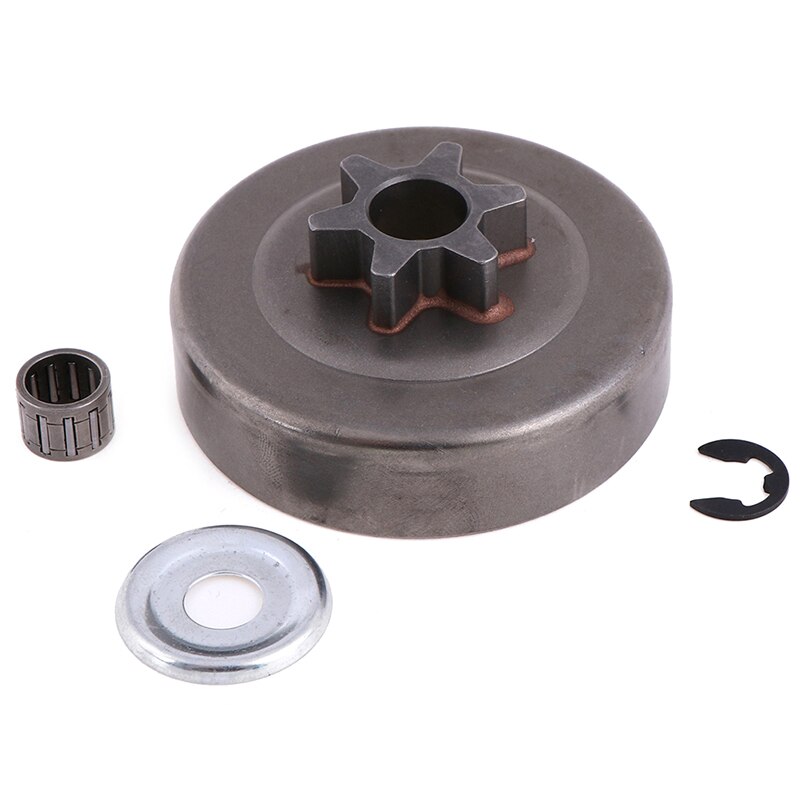 3/8 6T embrague tambor piñón lavadora E-Clip Kit para motosierra STIHL 017 018 021 023 025 MS170 MS180 MS210 MS230 MS250 1123