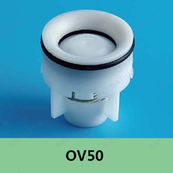 Oversize 50mm vand kontraventil  ov50 non tilbagevenden brusehoved plast kontraventil én måde vand vvs plast ventil