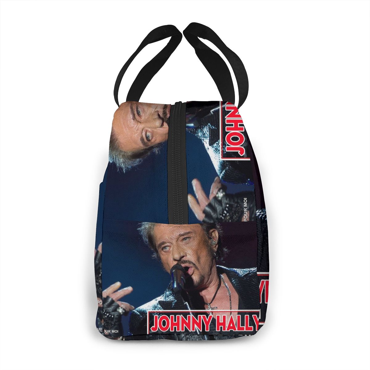 Johnny Hallyday mittagessen tasche kid frauen isolierung tragbare wasserdichte picknick coole tasche frühstück schule wiederverwendbare lebensmittel tasche neue