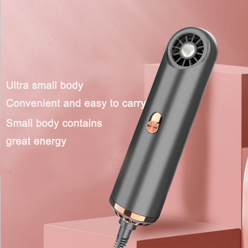 Föhn Met Diffuser En Nozzles Krachtige Föhn Voor Sneldrogende Compact &amp; Lichtgewicht Reizen Draagbare Haardroger