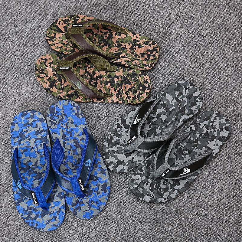 Heren slippers goedkope lichtgewicht slippers goede camouflage slippers heren