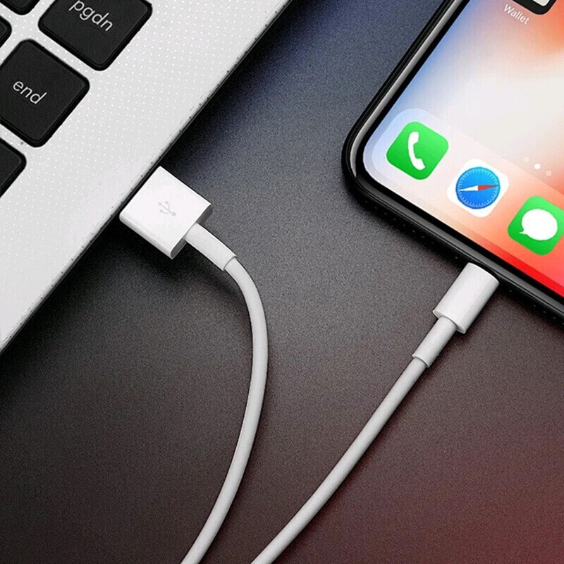 1m 2m Original USB Daten Ladekabel für iPhone kabel 6S 6 7 8 Plus 11 Profi XS Max X XR SE 5S 5C 5 USB Ladegerät Kabel