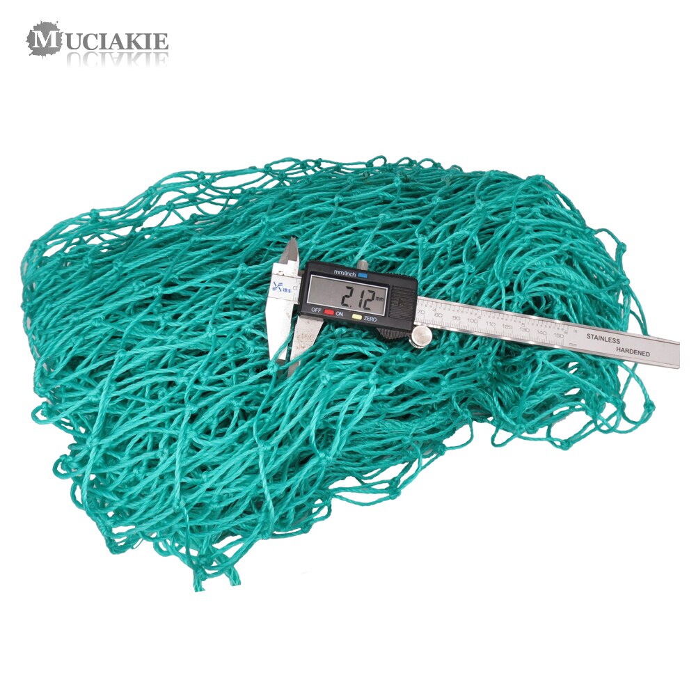 MUCIAKIE 2.1mm Polyethylene Garden Green Trellis Netting Support Climbing Bean Melon Pumpkin Fruits Grow Net Reinforced Netting