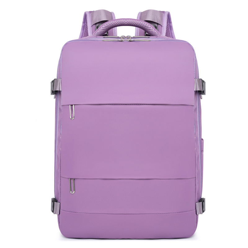 Mochila de viagem para mulheres, mochila de mão para laptop tsa, aprovada para voo, bolsa de enfermeira universitária, mochila casual para fim de semana: CINZA