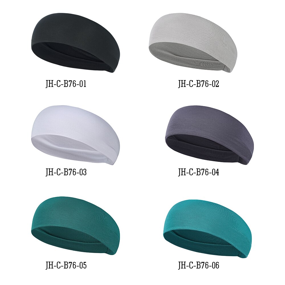 fascia per capelli fascia elastica sport fasce per capelli ciclismo correre capelli testa fitness jogging tennis yoga palestra morbido foulard uomo donna