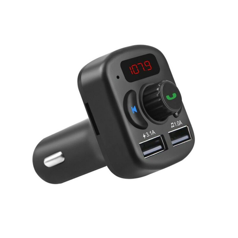 Draadloze Bluetooth Handsfree Car Kit Fm-zender MP3 Speler Dual Usb Charger Brand En