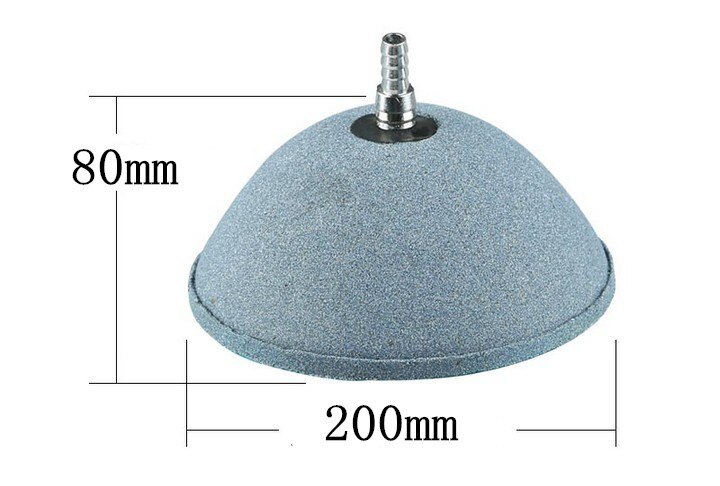 Bobleskive luftsten .luftboblestenslufter til akvarie akvarium luftpumpe hydroponisk iltplade akvarietilbehør: Diameter 200cm