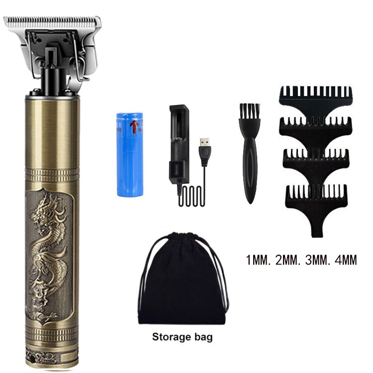 1 ensemble batterie pour tondeuse à cheveux électrique tondeuse à barbe tondeuse à cheveux professionnelle sans fil hommes coupe cheveux Machine barbe rasoir: green