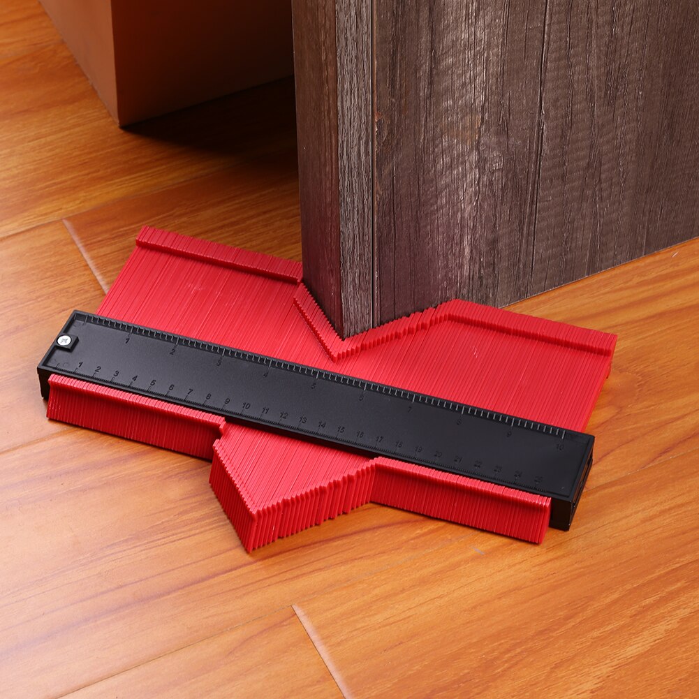 Tiling Skirting Laminate Profile Template 10/5 inch Widened Profile Contour Gauge Woodworking Gadget Depth Measurement
