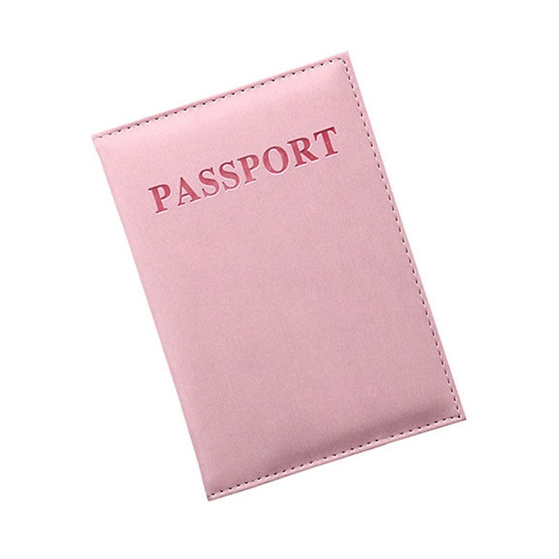 Classy Practical Travel Case Passport ID Card Cover Holder Protector Organizer PU Leather Women Men Wallet