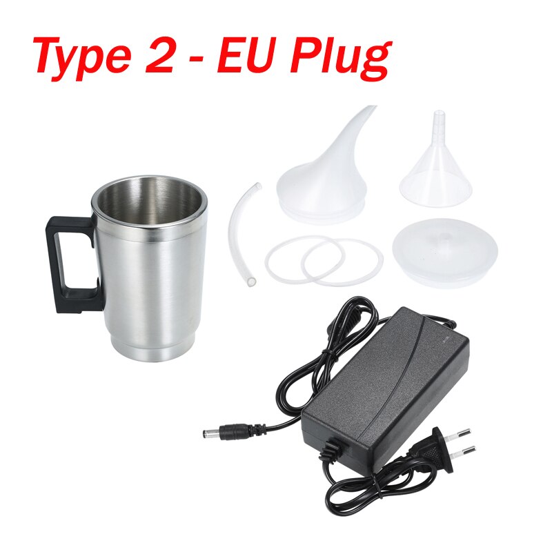 Car Headlight Polish Repair Tool Headlamp Refurbished Tool Kit Heating Atomization Cup Electrical Heating Cup EU / US Plug: Type 2-EU Plug