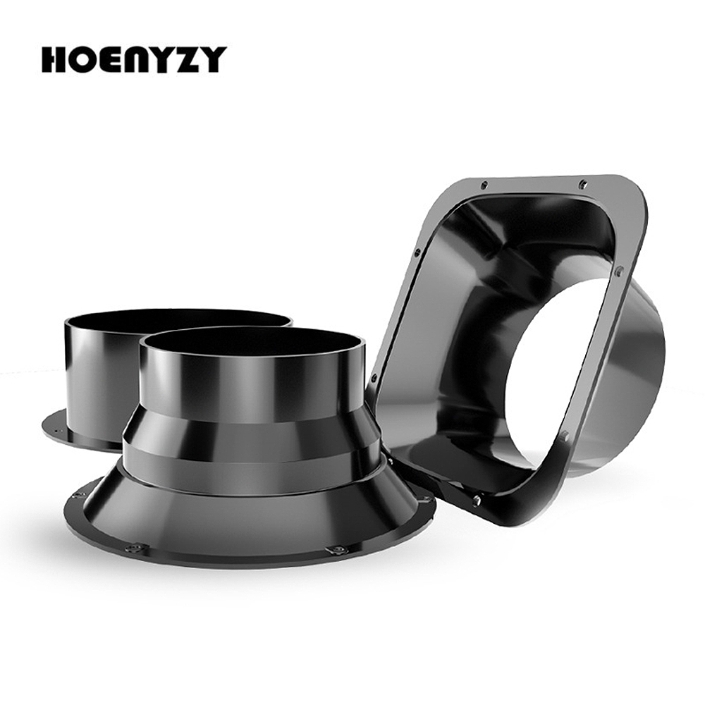 ABS Flange Ventilation Connector Wall Range Hood Flange Adapter Duct Fan Connector Kitchen Air Vent Exhaust 100mm/125mm/150mm