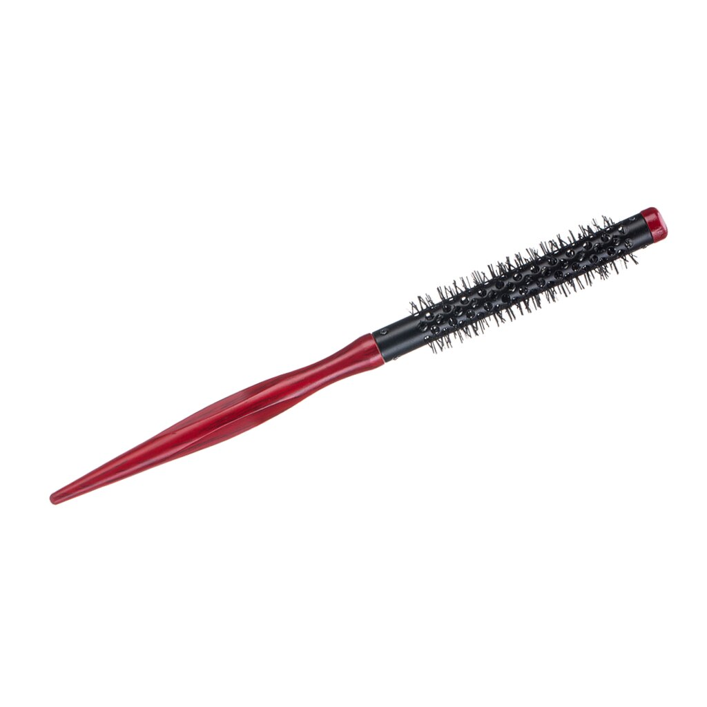 Mini Haar Runde Pinsel Rolle Kamm Haarbürste für Salon Frisur Professionelle Tragbare Friseur Salon Styling Werkzeuge 10mm: 12mm