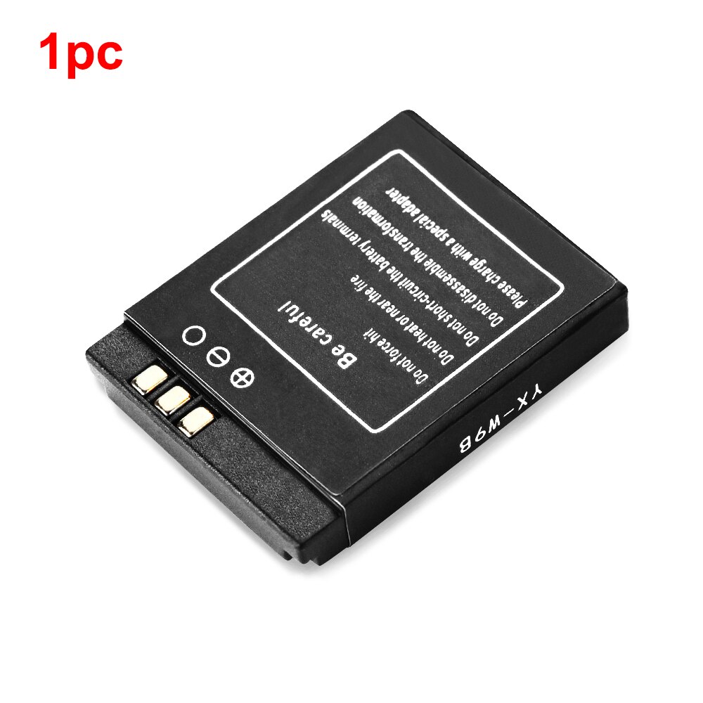 3,7 V recargable de Li-Ion batería de polímero para el reloj inteligente HLX-S1 DJ-09 AB-S1 M9 FYM-M9 JJY-S1 DZ09 QW09 W8 A1 V8 X6 LQ-S1 batería: 1pc
