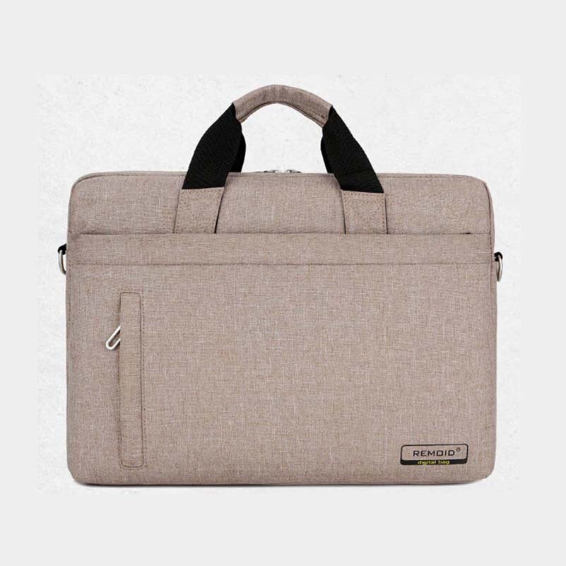 Laptop Bag 15.6 Inch Waterproof Notebook Bag For Women Men Computer Shoulder Crossbody Handbag Briefcase Bags For Documents: khaki