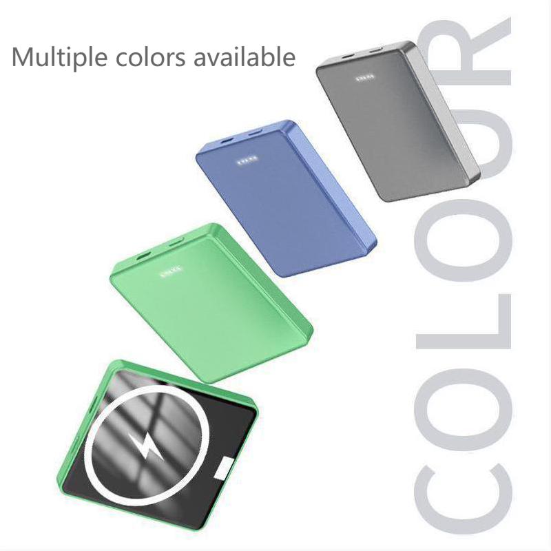 15W chargeur magnétique batterie externe pour Magsafe Iphone12pro Max Mini sans fil charge PD20w Powerbank 10000mAh batterie de téléphone portable