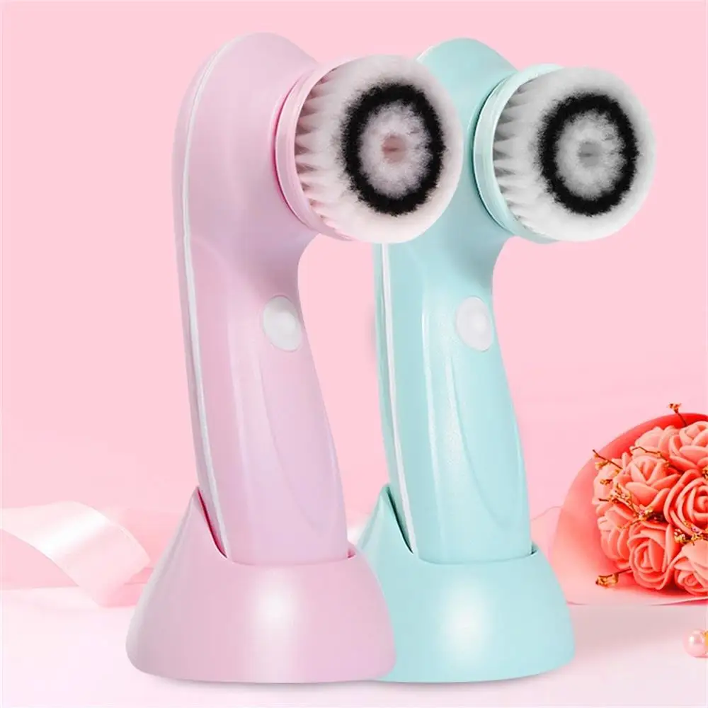 Cepillo de limpieza facial eléctrico con 3/6 cabezales intercambiables, masaje de limpieza profunda y limpiador facial para eliminación de espinillas