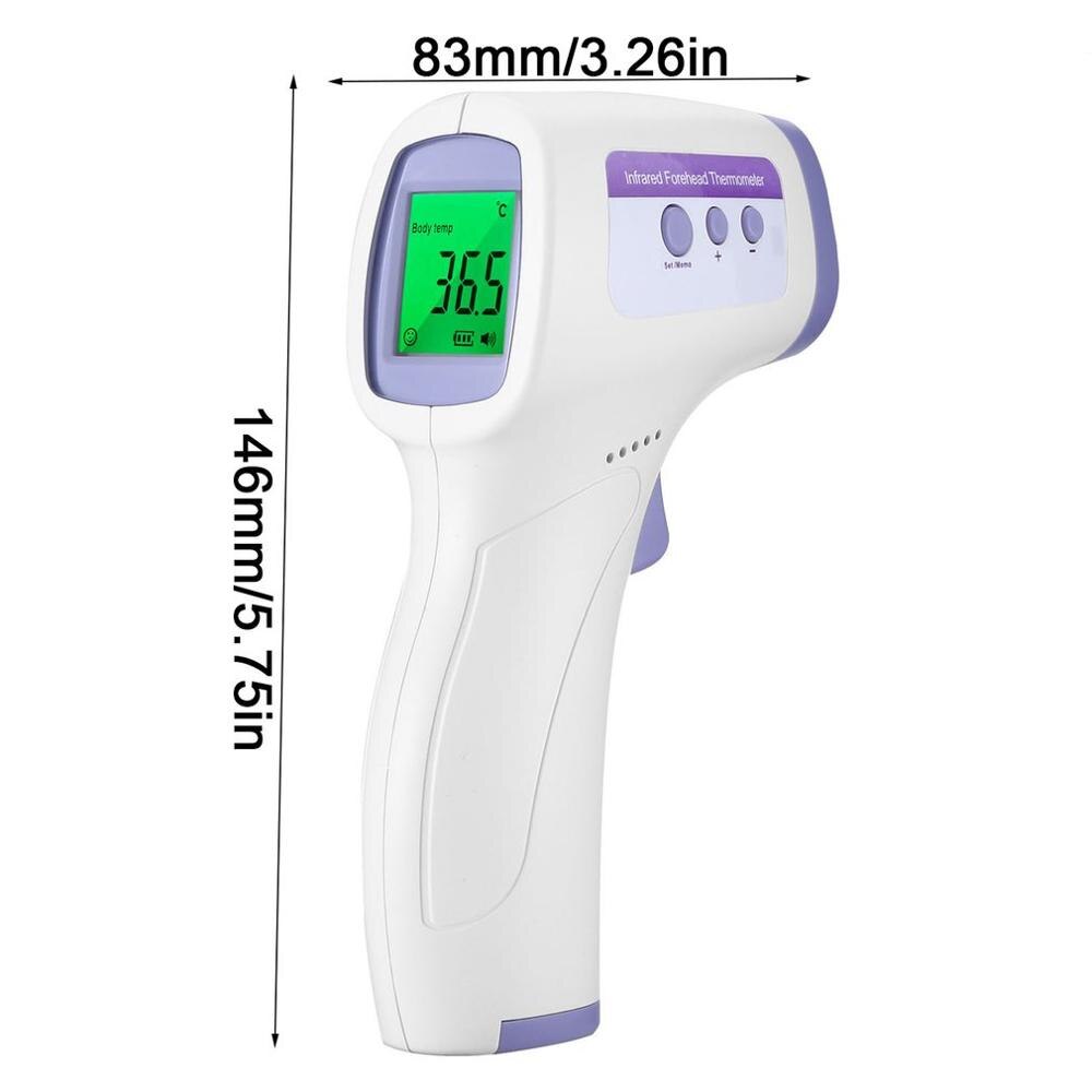 Non-Contact Ir Termometer Digitale Infrarood Voorhoofd Thermometer Digitale Termometro Infrarojo Digitale Adulto Thermometre Voor Baby