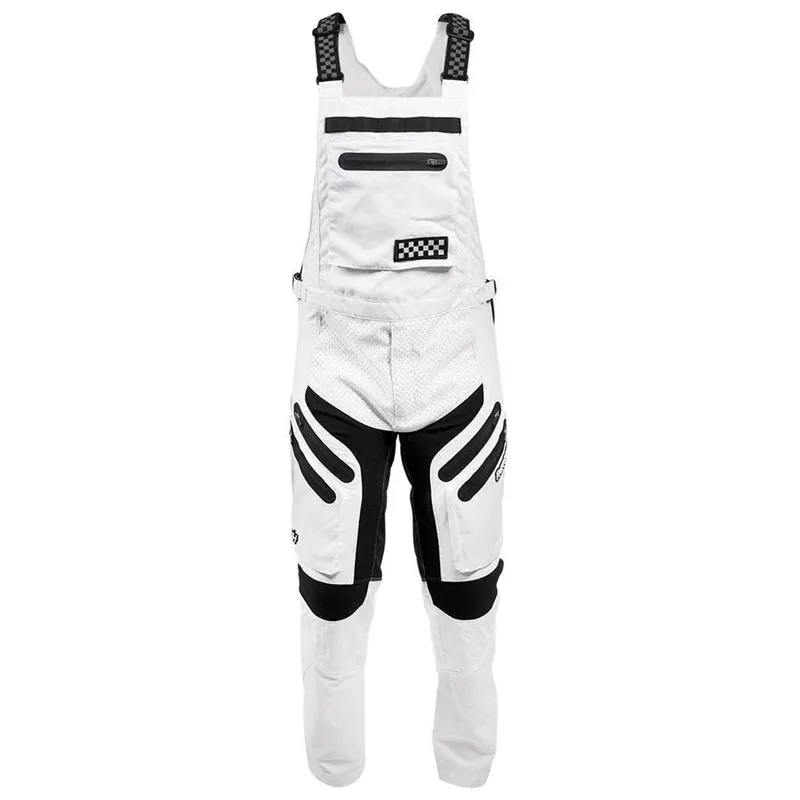 Männer Moto-Cross Getriebe einstellen Moto Motorrad Rennen Trägerhose MX Schmutz Fahrrad Rennen Hosenträger Overall Strampler aus Straße Radfahren Hosen Anzug: M / Blau
