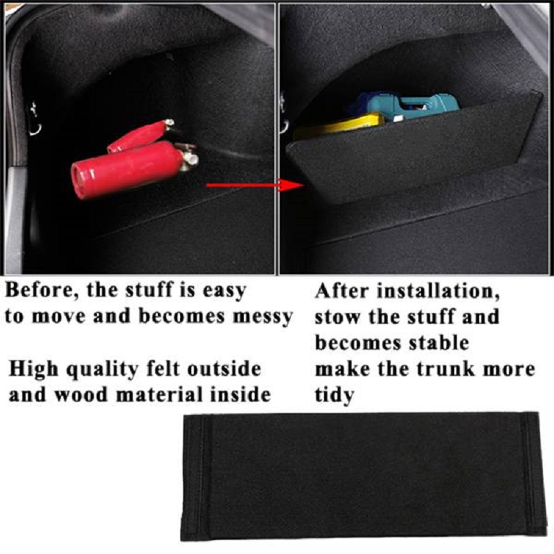 2Pcs Car Trunk Side Storage Organizer Board Trunk Storage Plate Plank Accessories for Toyota Camry