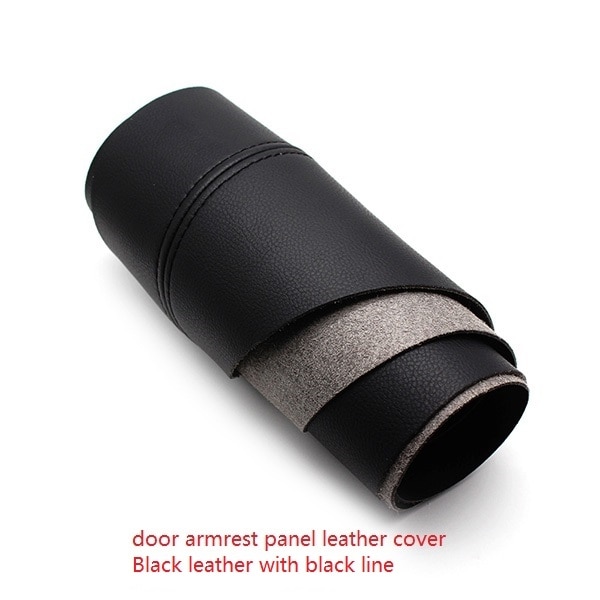 Dla VW golf 6 2010 2011 2012 2013 środek samochodu sterowania/klamka płyta podłokietnik skóra z mikrofibry pokrywa osłonowa: 4x door armrest B-B